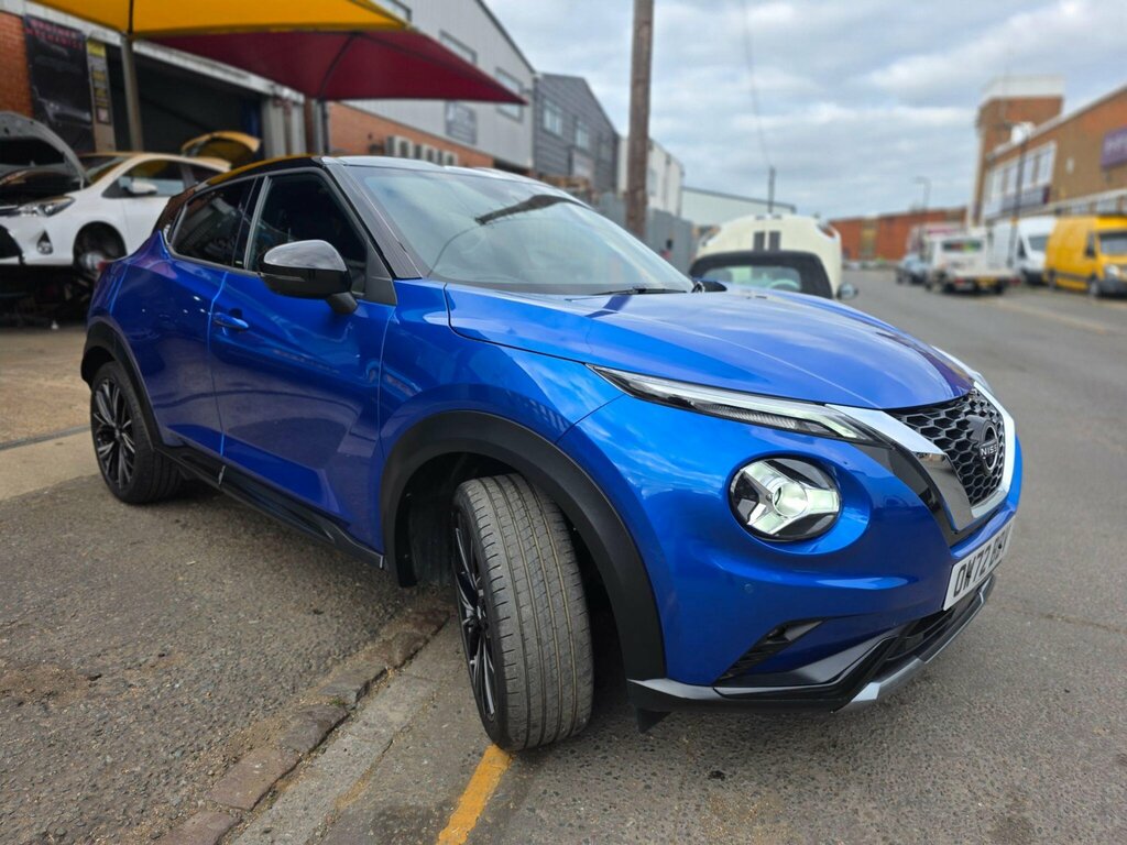 Nissan Juke 1.0 Dig-t Tekna Dct Euro 6 Ss OW72BBV Blue #2
