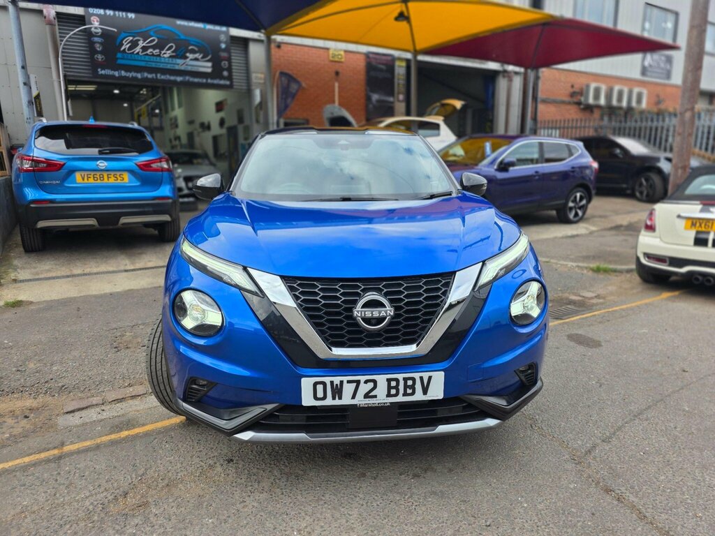 Nissan Juke 1.0 Dig-t Tekna Dct Euro 6 Ss OW72BBV Blue #3