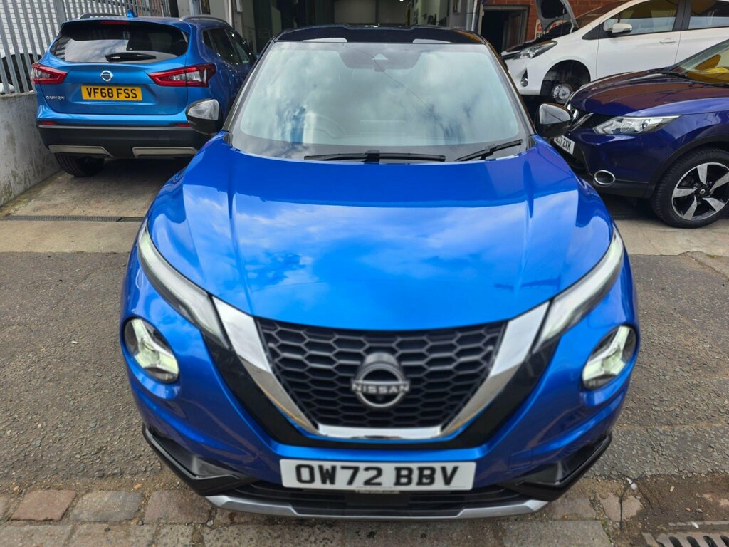 Nissan Juke 1.0 Dig-t Tekna Dct Euro 6 Ss OW72BBV Blue #6