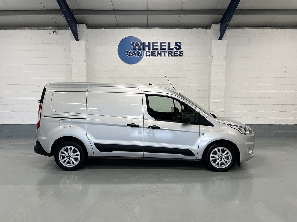 Ford Transit Connect 1.5 230 Ecoblue Trend Crew Van Double Cab 6Dr Dies HV71UZP Silver #6
