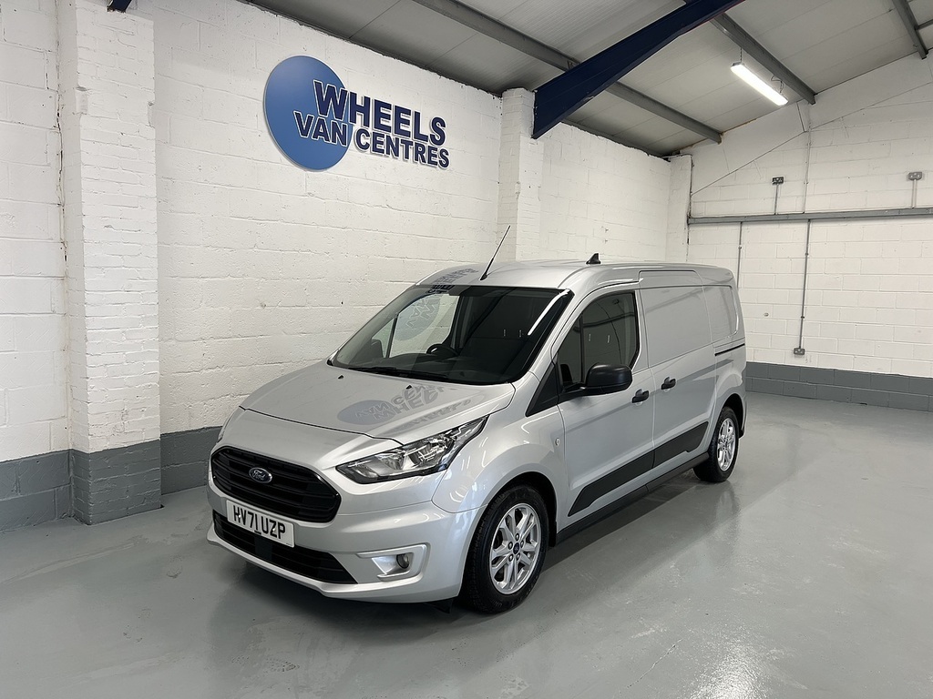 Ford Transit Connect 1.5 230 Ecoblue Trend Crew Van Double Cab 6Dr Dies Silver
