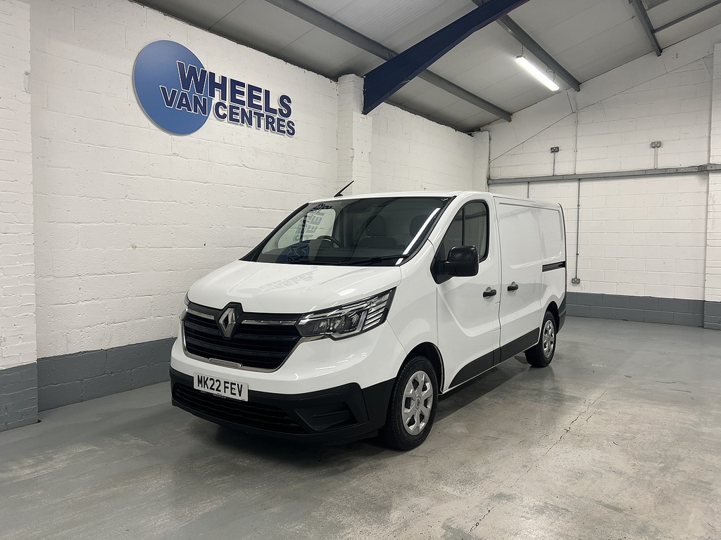 Renault Trafic 2.0 Dci Blue Sl28 Business Panel Van Ma White