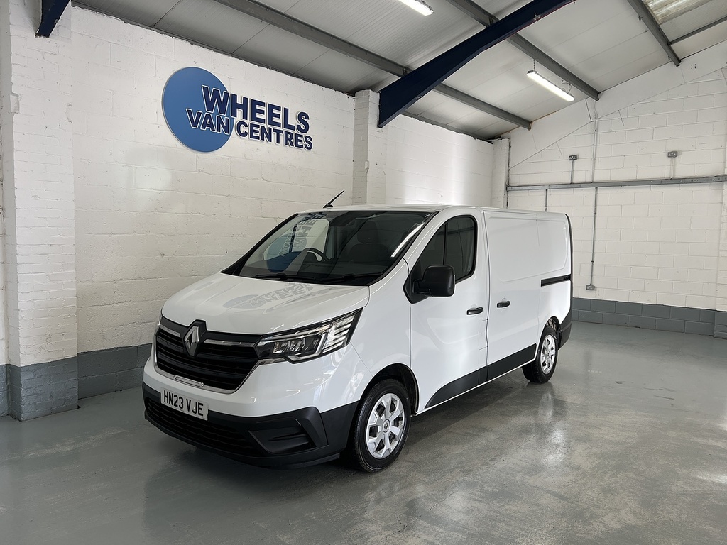 Renault Trafic 2.0 Dci Blue Sl28 Business Panel Van Ma White