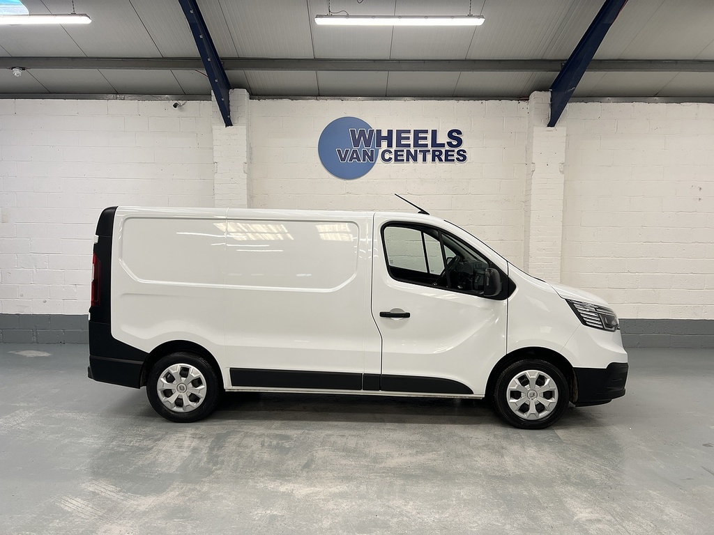 Renault Trafic 2.0 Dci Blue Sl28 Business Panel Van Ma HN23VJE White #6