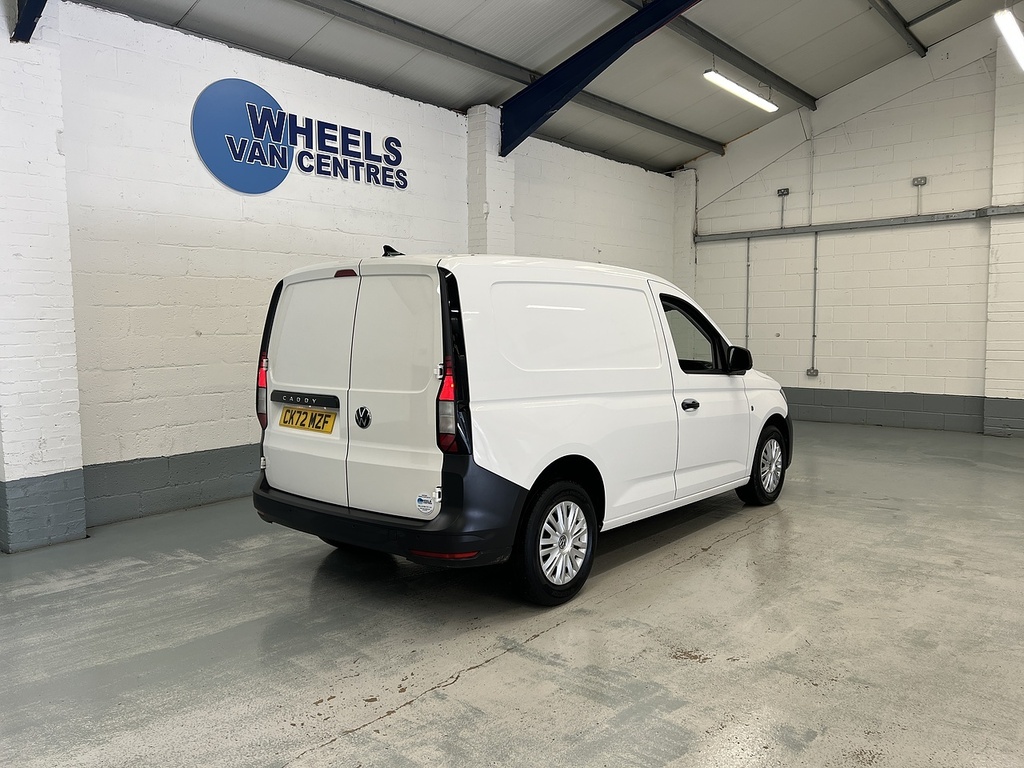 Volkswagen Caddy 2.0 Tdi C20 Commerce Panel Van S CK72MZF White #4