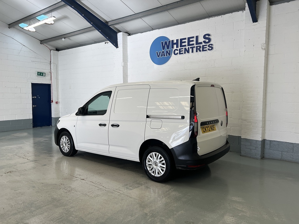 Volkswagen Caddy 2.0 Tdi C20 Commerce Panel Van S CK72MZF White #2