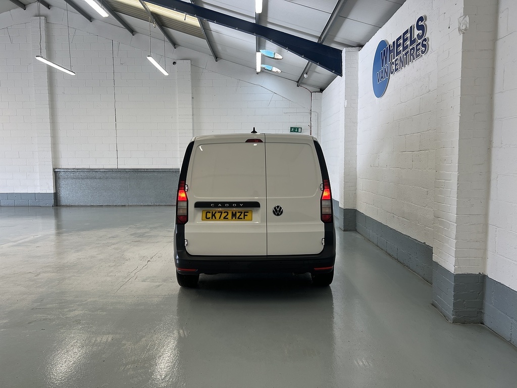 Volkswagen Caddy 2.0 Tdi C20 Commerce Panel Van S CK72MZF White #3