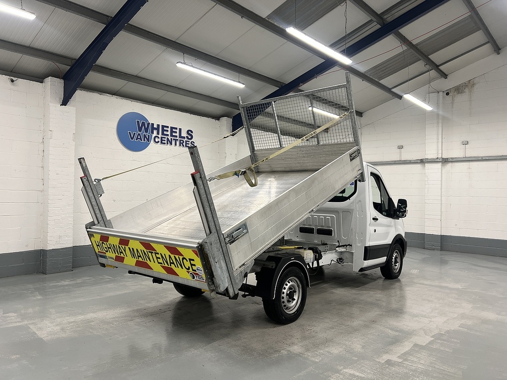Ford Transit Custom 2.0 350 Ecoblue Leader Tipper Fw White #5