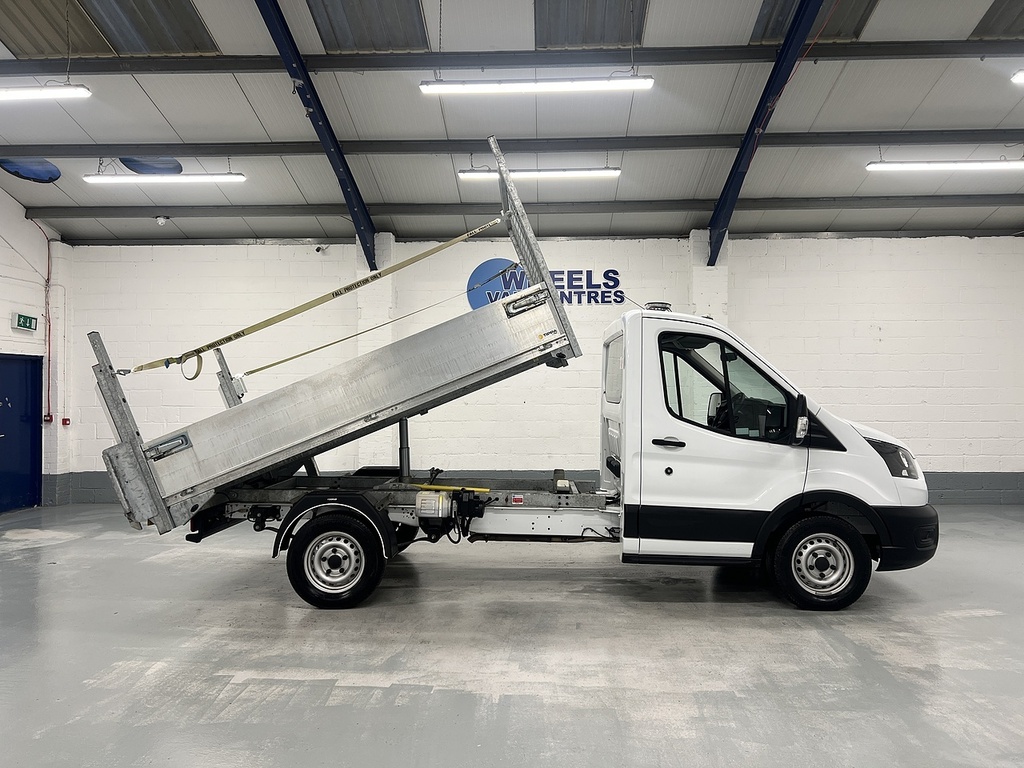 Ford Transit Custom 2.0 350 Ecoblue Leader Tipper Fw White #6