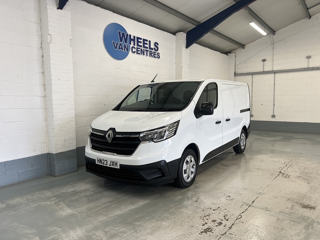 Renault Trafic 2.0 Dci Blue Sl28 Business Panel Van Ma White