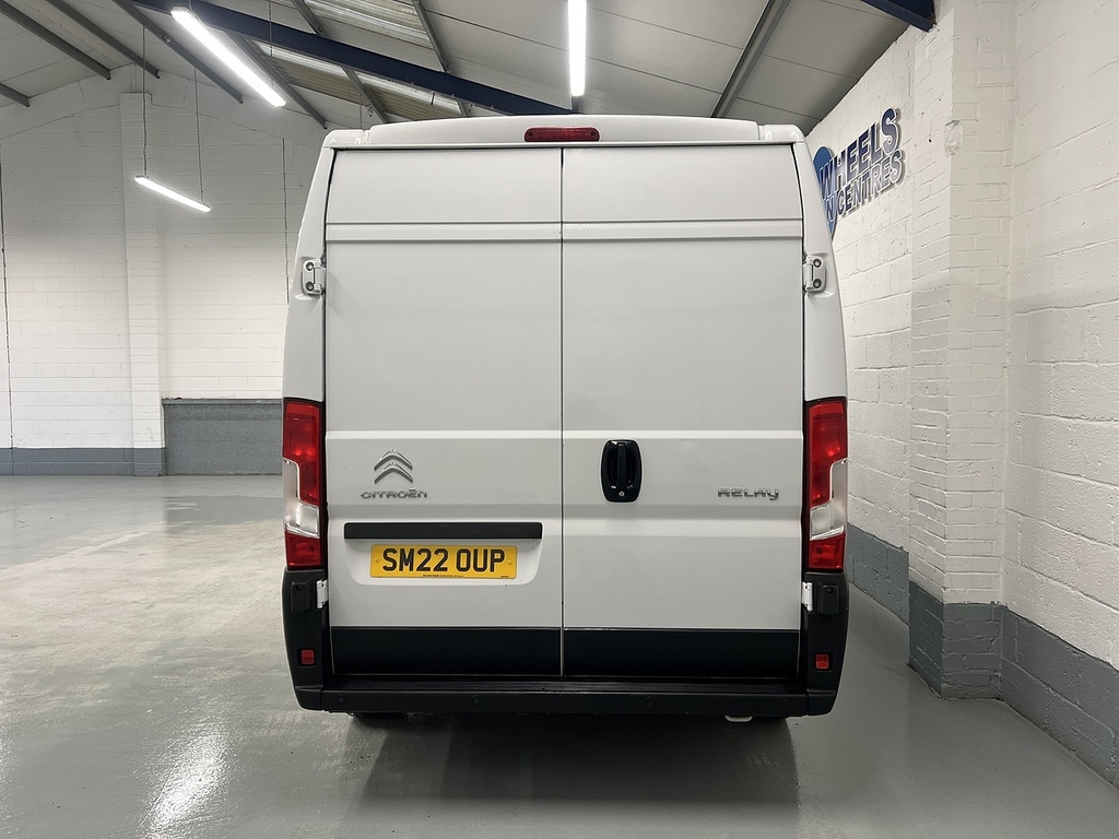 Citroen Relay 2.2 Bluehdi 35 Enterprise Panel Van Man SM22OUP White #4