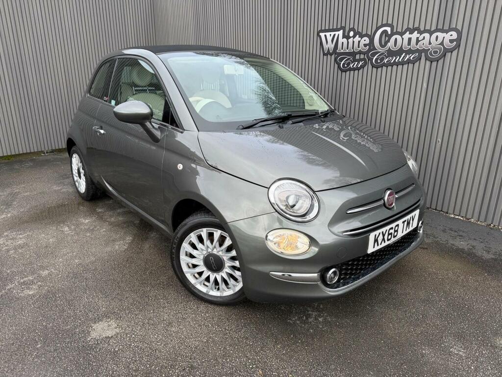 Fiat 500C Convertible 1.2 Lounge Euro 6 Ss 201868 Grey