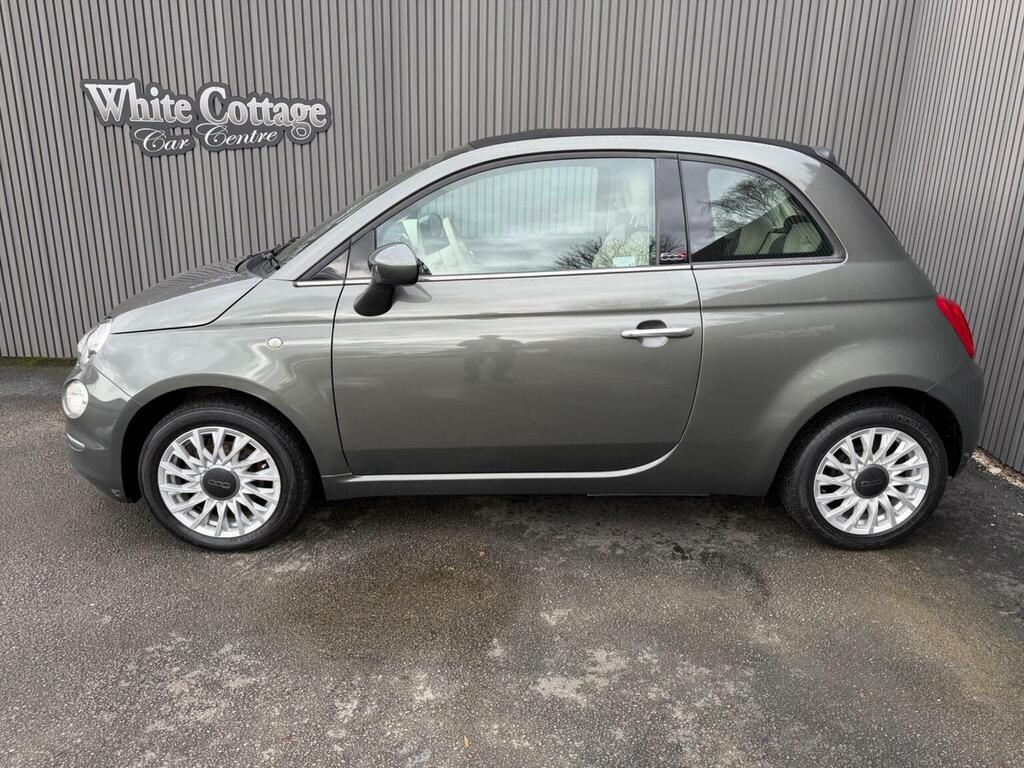 Fiat 500C Convertible 1.2 Lounge Euro 6 Ss 201868 KX68TMY Grey #6