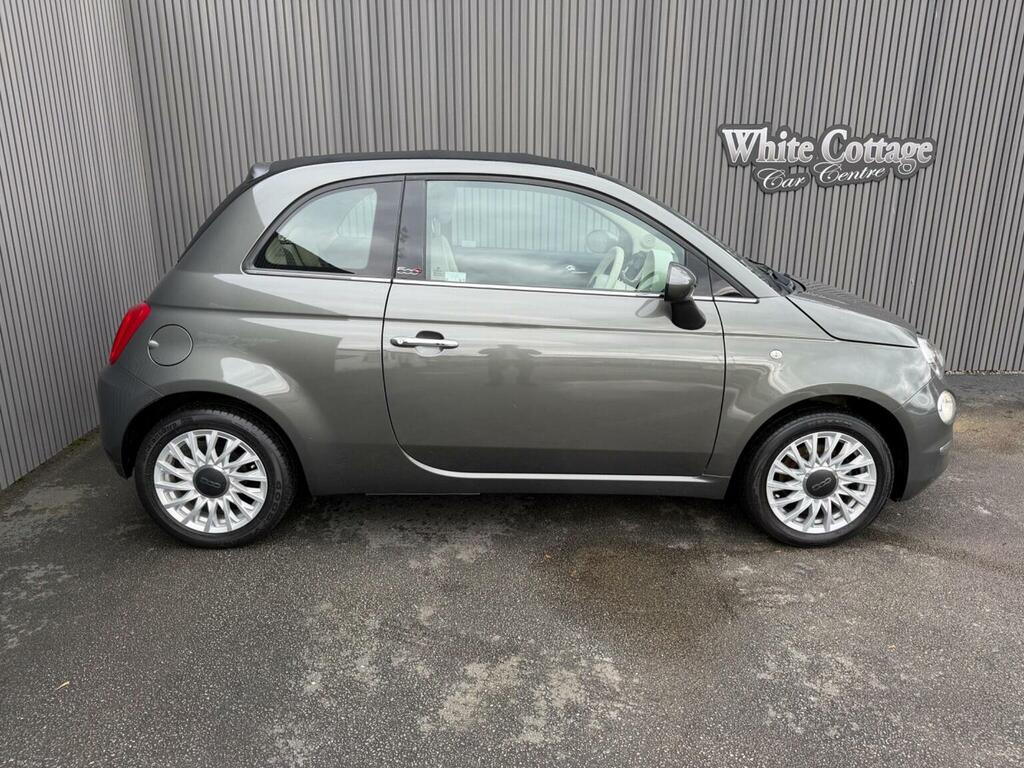 Fiat 500C Convertible 1.2 Lounge Euro 6 Ss 201868 KX68TMY Grey #5