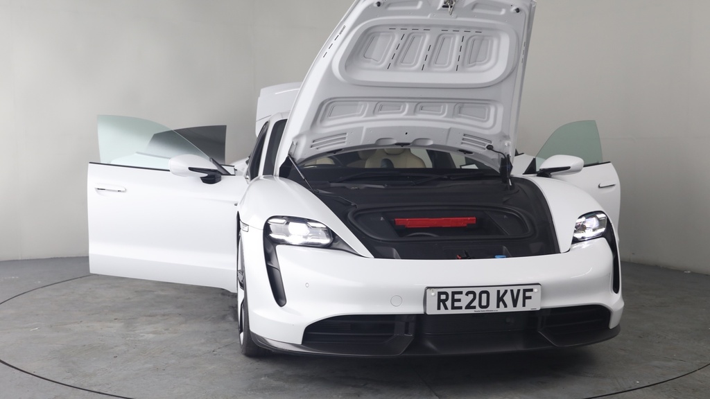 Porsche Taycan 560Kw Turbo S 93Kwh RE20KVF White #6