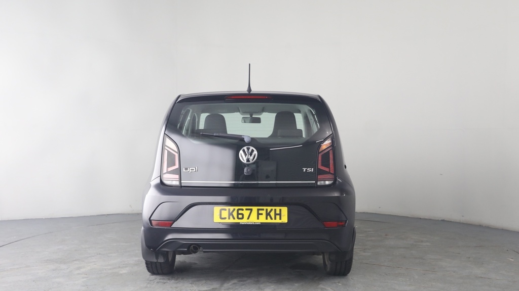 Volkswagen Up 1.0 High Up Hatchback Euro 6 S CK67FKH Black #5