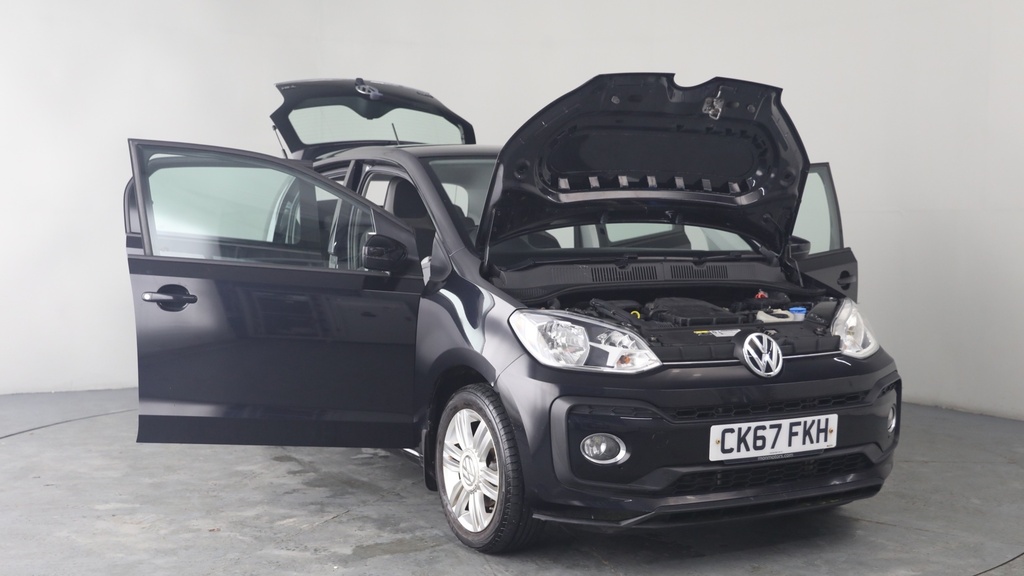 Volkswagen Up 1.0 High Up Hatchback Euro 6 S CK67FKH Black #6