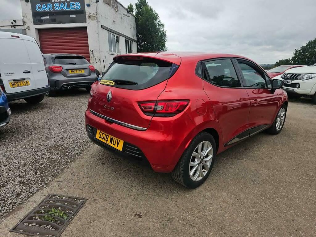 Renault Clio Hatchback 1.2 Dynamique Nav 1.2 16V 75 201818 SG18WUV Red #6