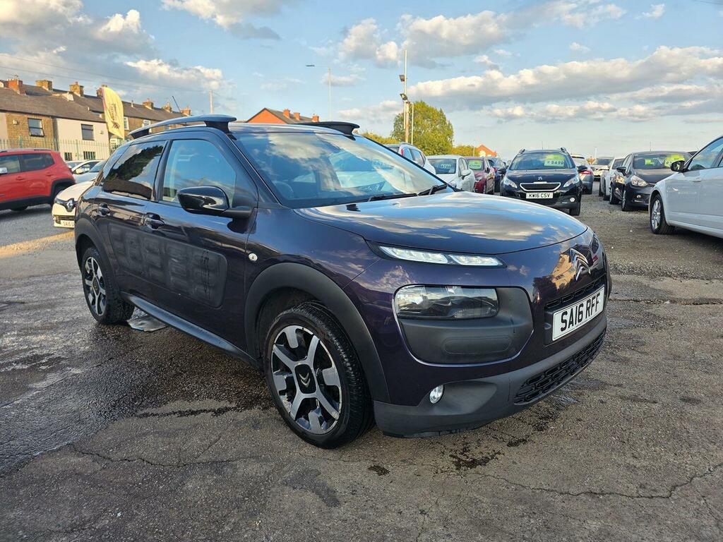 Citroen C4 Cactus Hatchback 1.6 Bluehdi Flair 201616 Purple #2