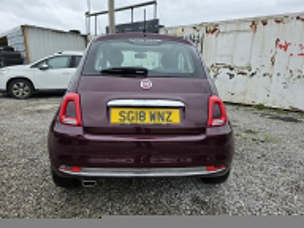 Fiat 500 Hatchback 1.2 500 E6b 1.2 69Hp Lounge 201818 SG18WNZ Red #5