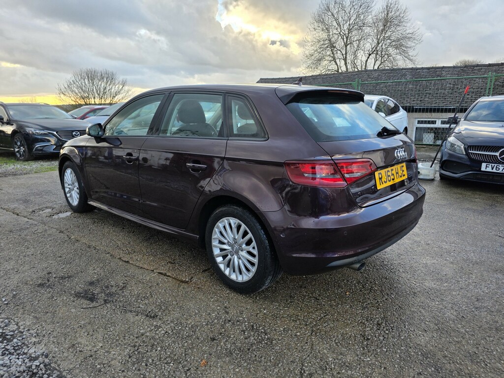 Audi A3 Hatchback 1.6 Tdi Ultra Se Technik 201565 RJ65HJE Red #6