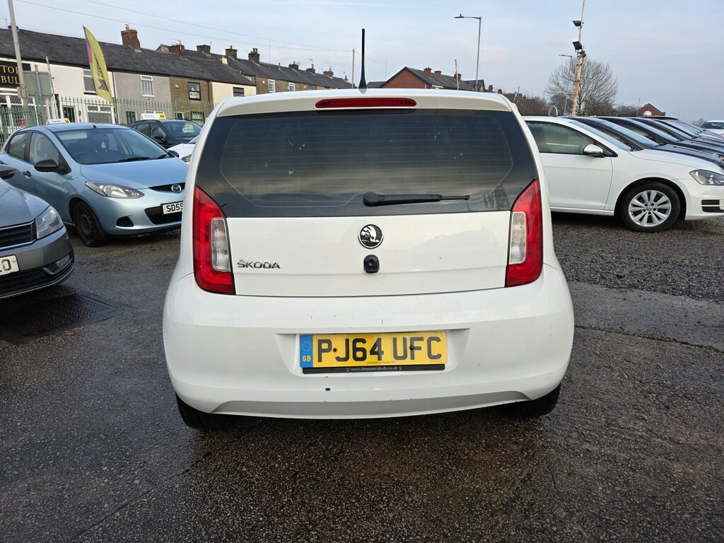 Skoda Citigo Hatchback 1.0 Mpi Elegance 201464 PJ64UFC White #6