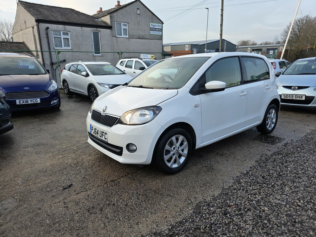 Skoda Citigo Hatchback 1.0 Mpi Elegance 201464 PJ64UFC White #3