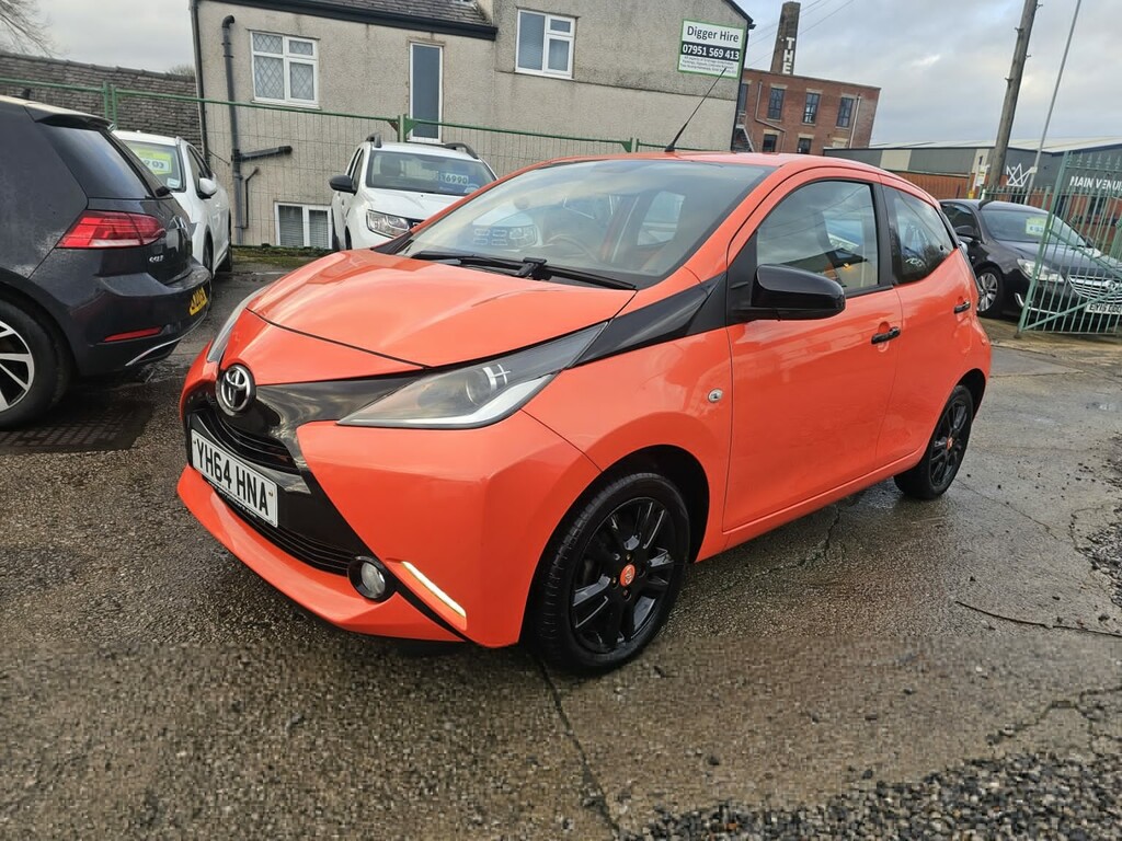 Toyota Aygo Hatchback 1.0 Vvt-i X-cite 201464 YH64HNA Orange #3