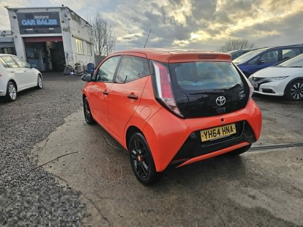Toyota Aygo Hatchback 1.0 Vvt-i X-cite 201464 YH64HNA Orange #6