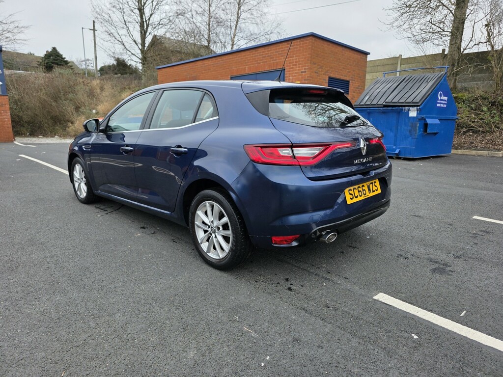 Renault Megane Hatchback 1.5 Dynamique Nav Dci 110 201666 Blue #6
