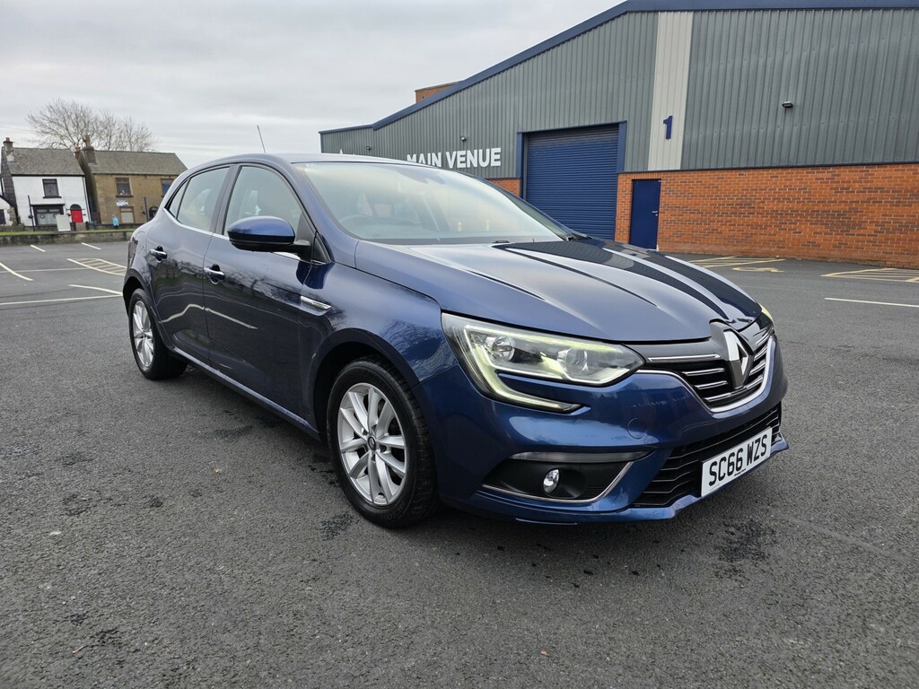 Renault Megane Hatchback 1.5 Dynamique Nav Dci 110 201666 Blue #2