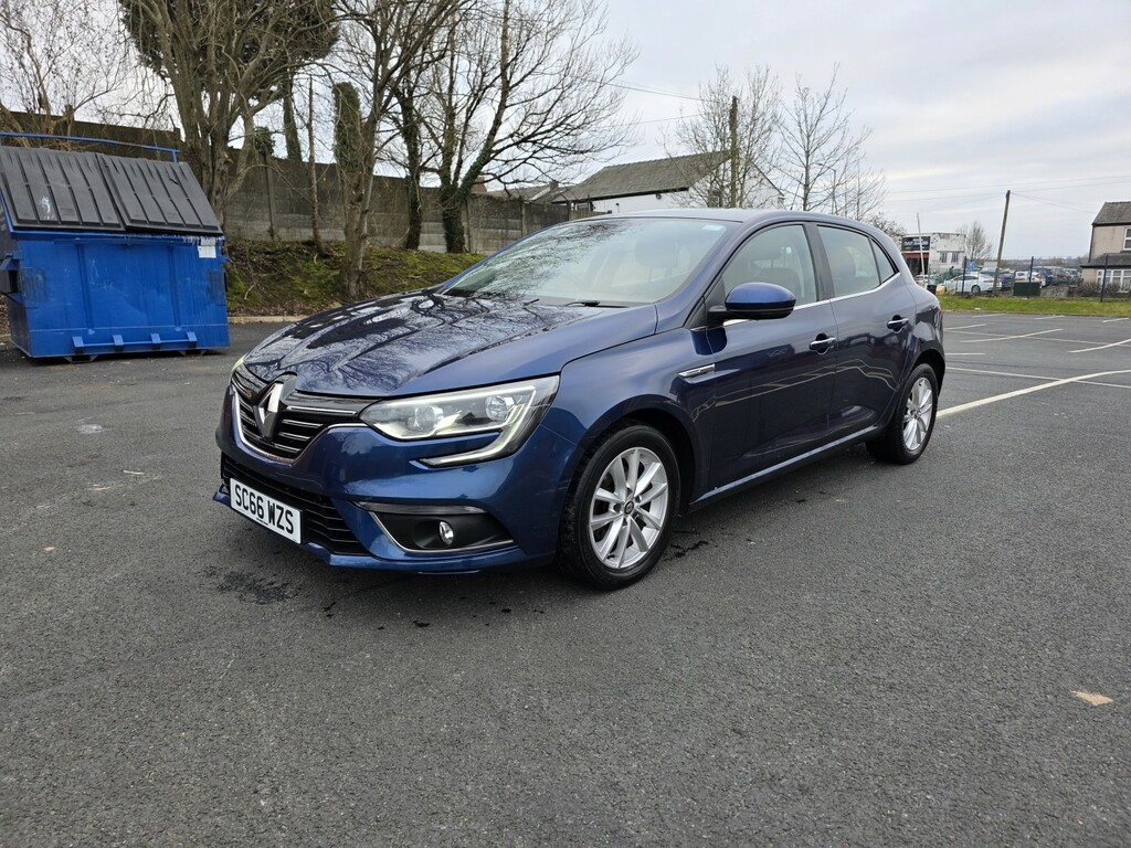 Renault Megane Hatchback 1.5 Dynamique Nav Dci 110 201666 Blue #3