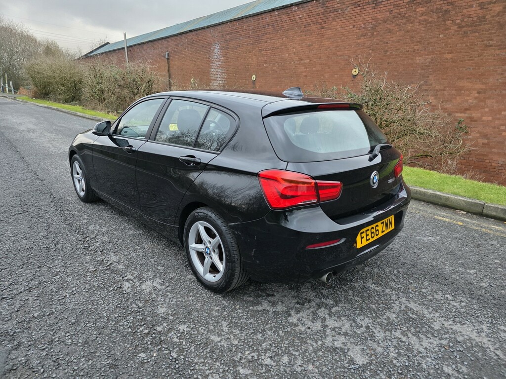 BMW 1 Series Hatchback 1.5 116D Ed Plus 5-Door 201666 FE66ZWN Black #6