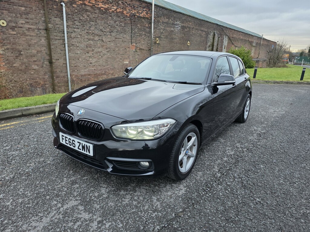 BMW 1 Series Hatchback 1.5 116D Ed Plus 5-Door 201666 FE66ZWN Black #3