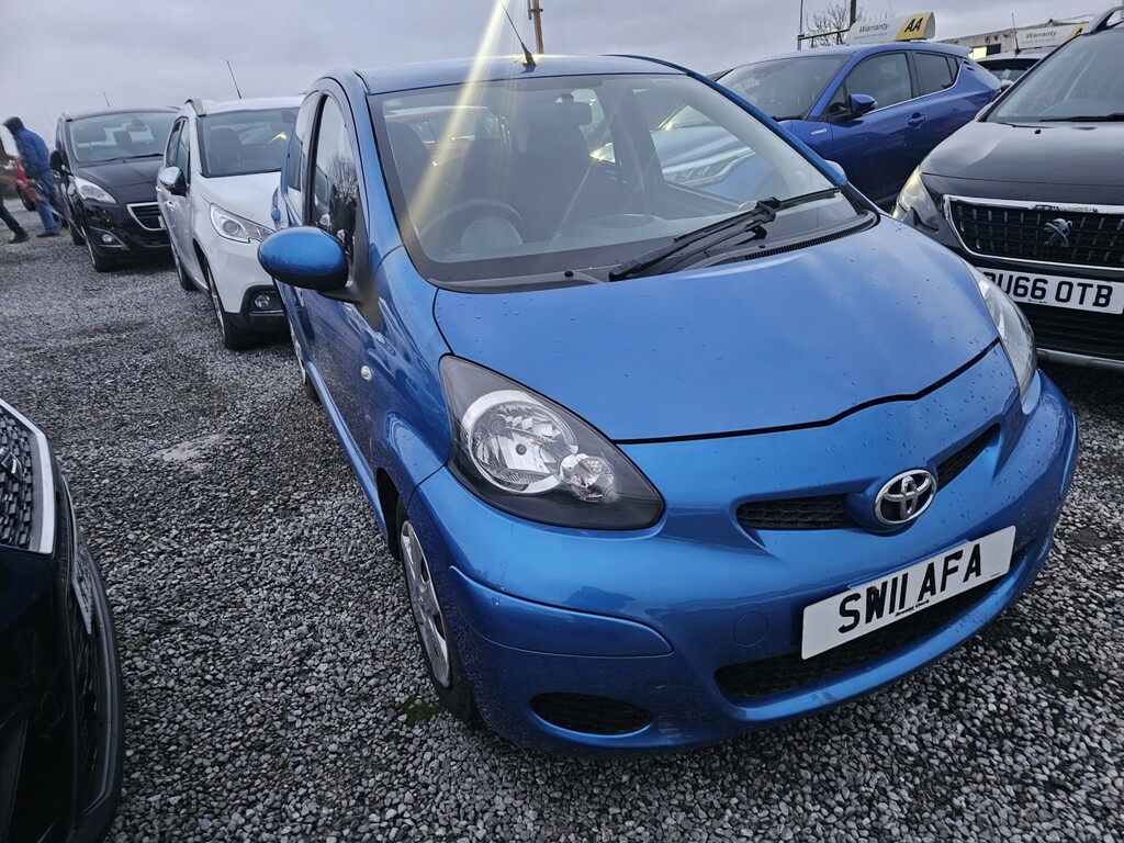 Toyota Aygo Hatchback 1.0 Vvt-i Blue 201111 Blue #2