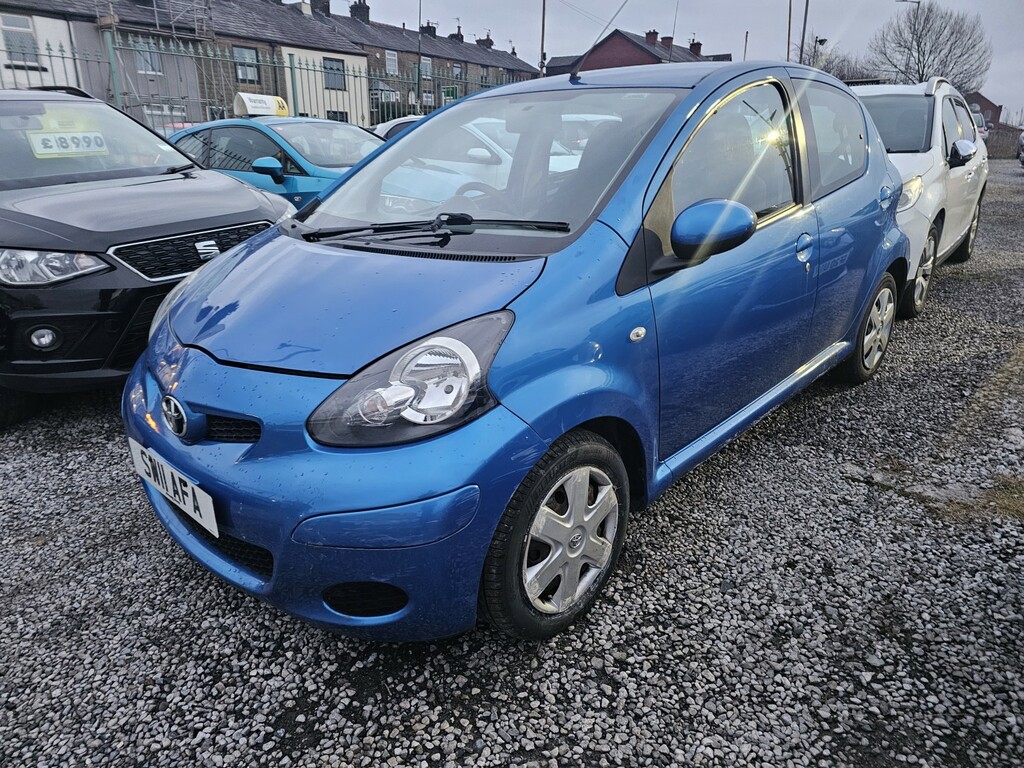 Toyota Aygo Hatchback 1.0 Vvt-i Blue 201111 Blue #3