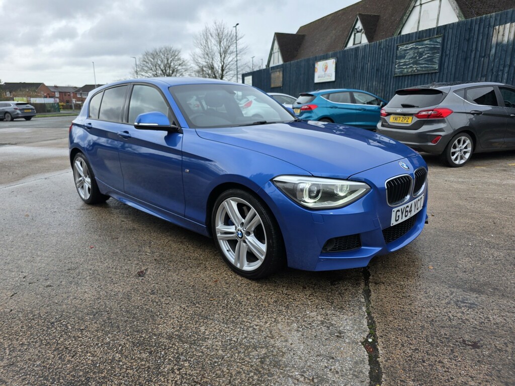 BMW 1 Series Hatchback 1.6 118I M Sport 201464 Blue #2
