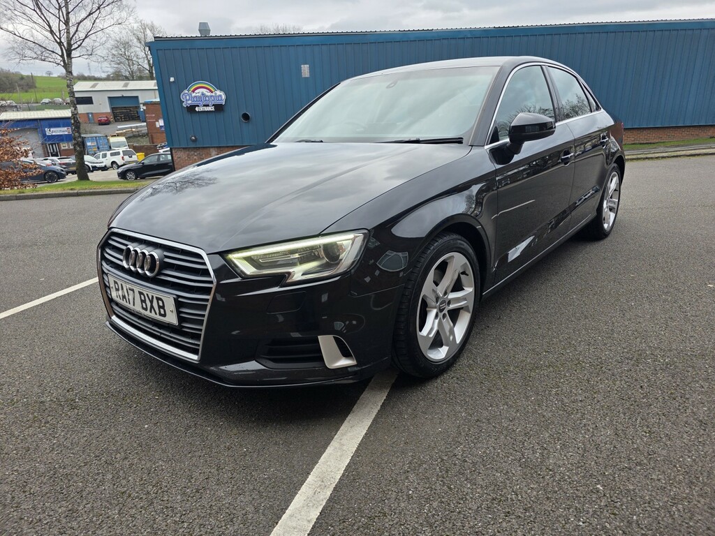 Audi A3 Saloon 2.0 Tfsi Sport 201717 RA17BXB Black #3