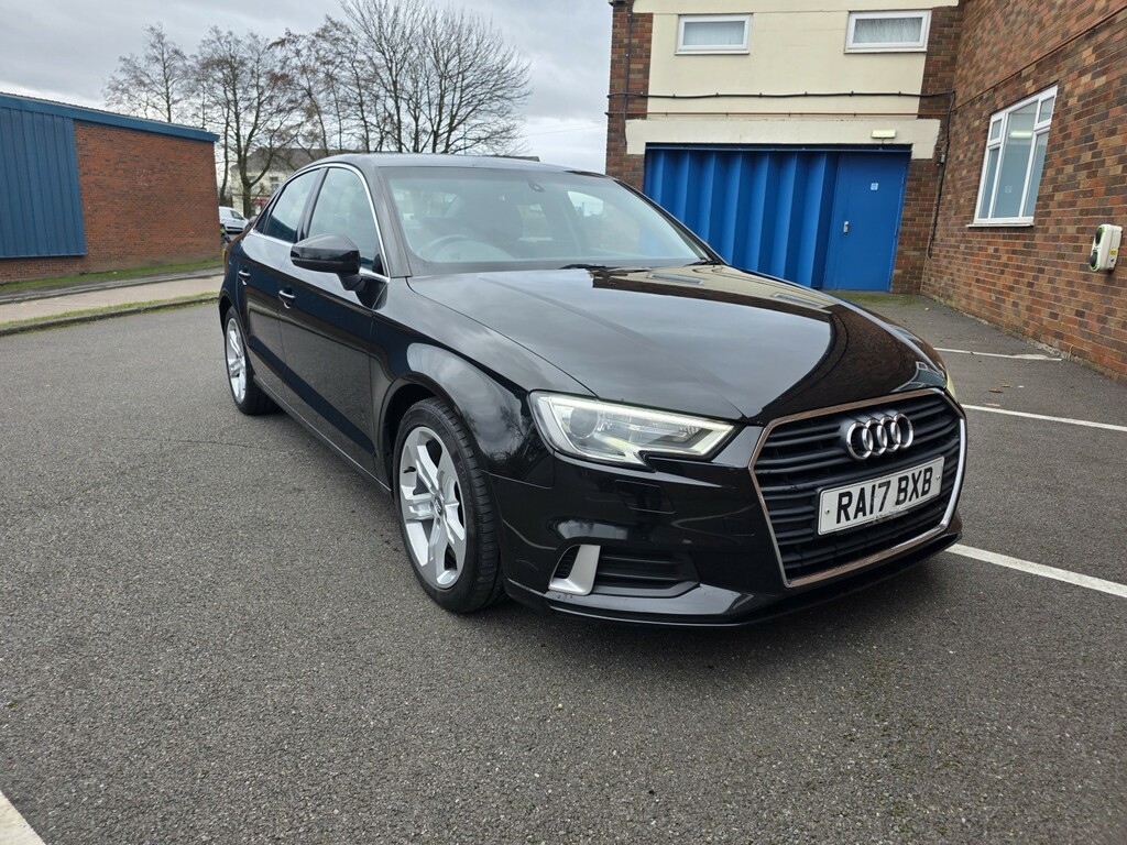 Audi A3 Saloon 2.0 Tfsi Sport 201717 RA17BXB Black #2
