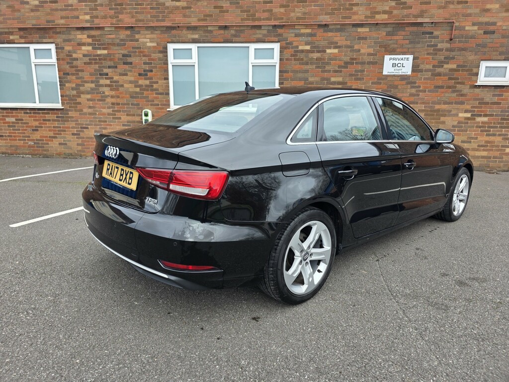 Audi A3 Saloon 2.0 Tfsi Sport 201717 RA17BXB Black #6