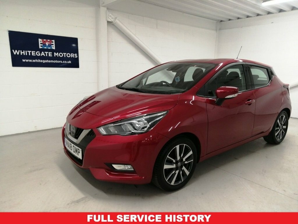 Nissan Micra 0.9L Acenta MA18OMP Red #3
