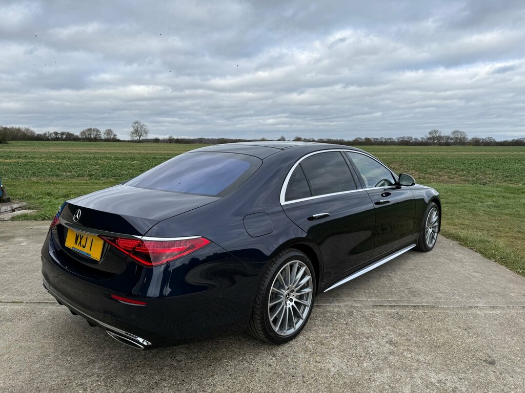 Mercedes-Benz S Class S580le V6 Amg Line Vat Qualifying Premium Plus, E PK72EOF Blue #3