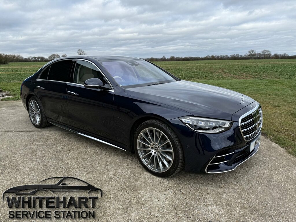 Mercedes-Benz S Class S580le V6 Amg Line Vat Qualifying Premium Plus, E Blue