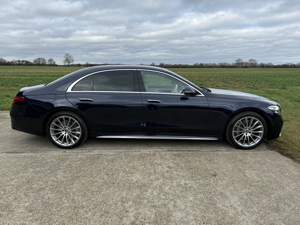 Mercedes-Benz S Class S580le V6 Amg Line Vat Qualifying Premium Plus, E PK72EOF Blue #2