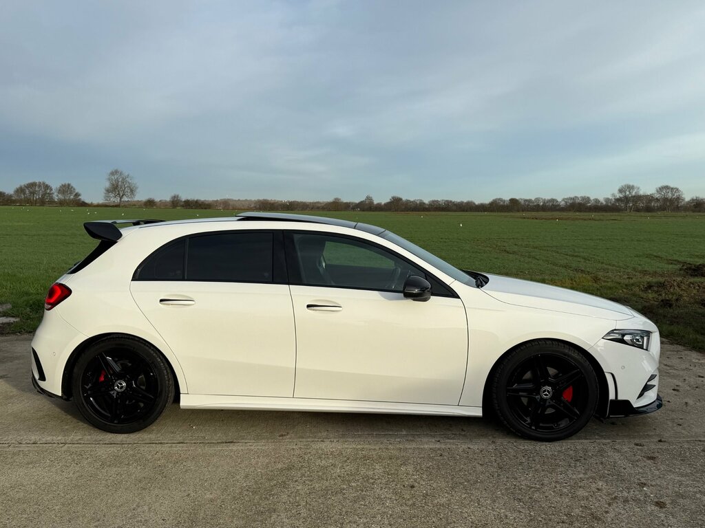 Mercedes-Benz A Class A180 Amg Line Premium Plus Aero Kit Fitted, Petr BK19YMR White #3