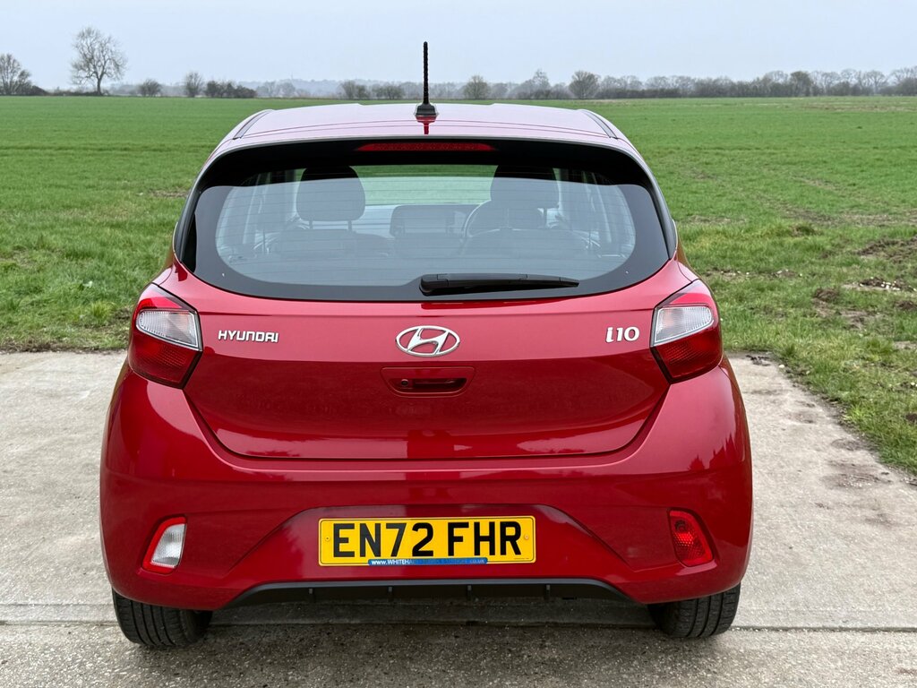 Hyundai I10 1.0 Se Connect Hatchback Euro 6 EN72FHR Red #6
