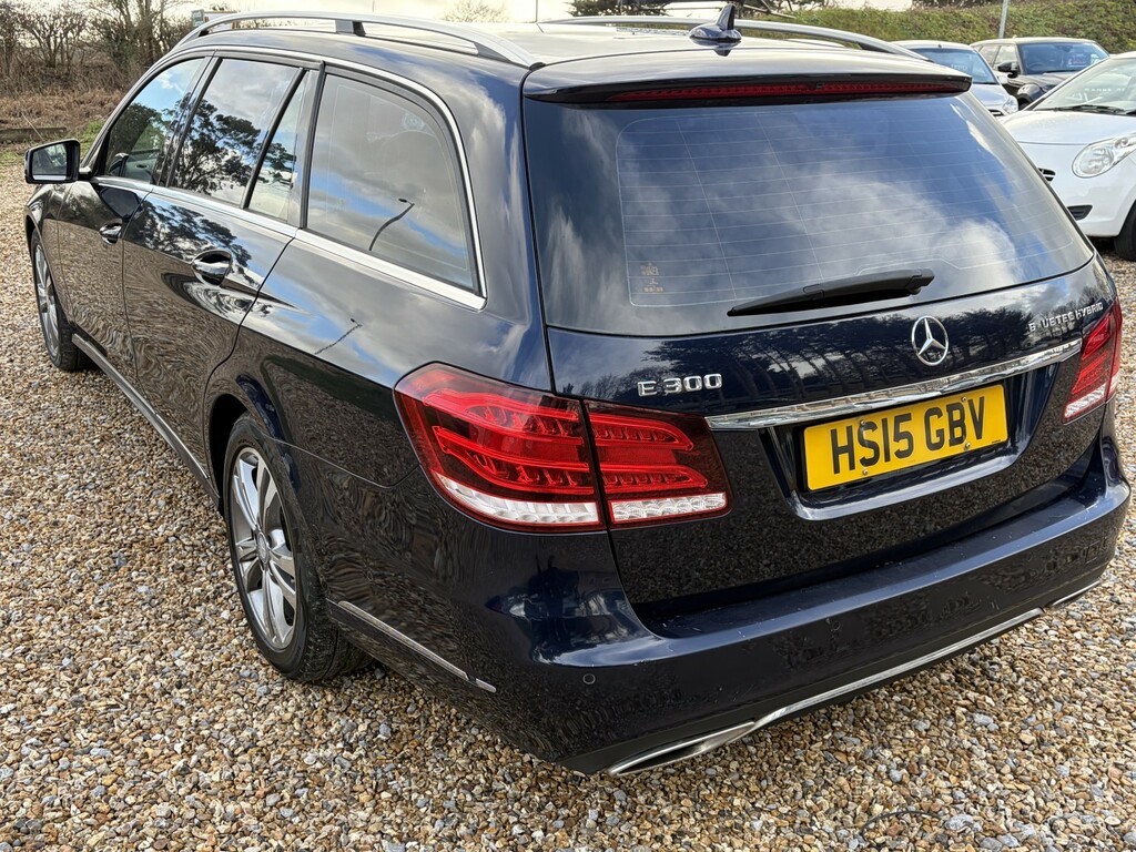 Mercedes-Benz E Class Estate 2.1 E300dh Bluetec Se 2015 Blue #6