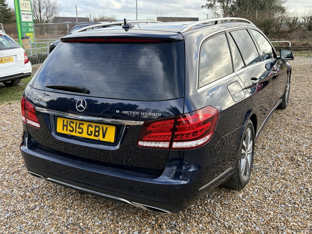 Mercedes-Benz E Class Estate 2.1 E300dh Bluetec Se 2015 Blue #5