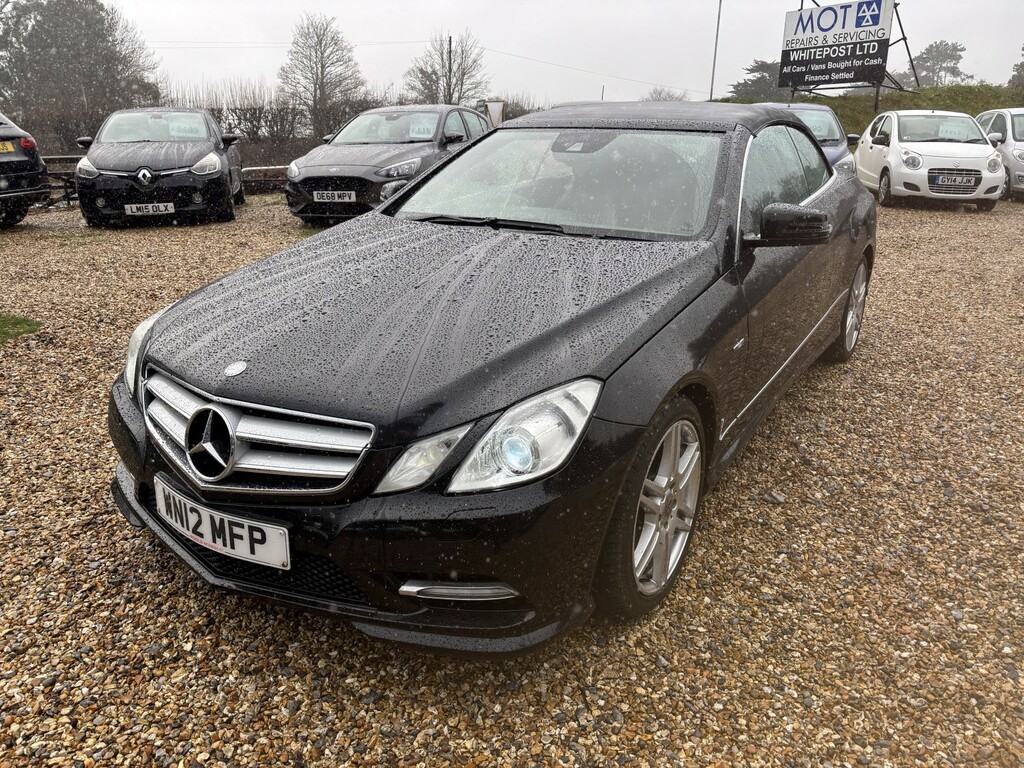 Mercedes-Benz E Class Convertible 2.1 E250 Cdi Blueefficiency Sport 201 Black