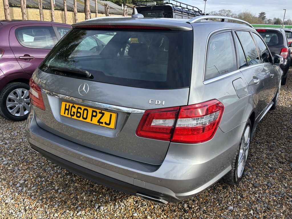 Mercedes-Benz E Class Estate 3.0 E350 Cdi V6 Blueefficiency Sport 2011 HG60PZJ Silver #2